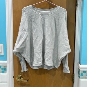 Large comfy grey sweater